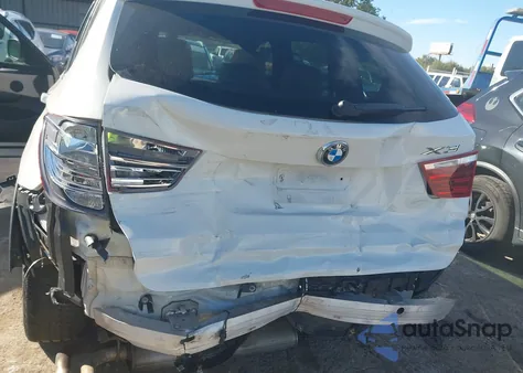 2013 BMW X3 xDrive28I из США, поврежденный, VIN 5UXWX9C58D0D01351